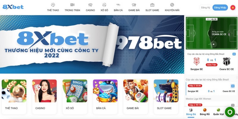 Hướng dẫn các bước đăng ký tài khoản 8XBET