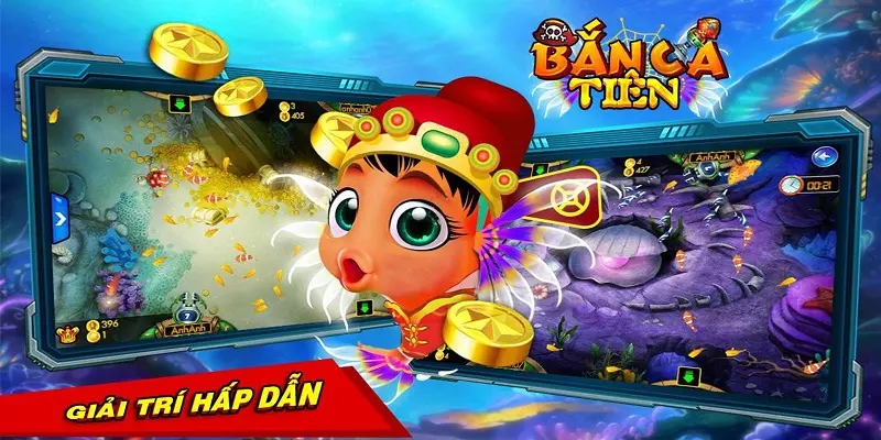 Máy bắn cá ăn tiền thu hút game thủ